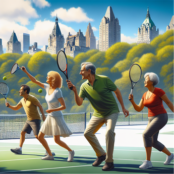 NEW! Senior Tennis 62+(9 weeks) regular $900, senior discount $720